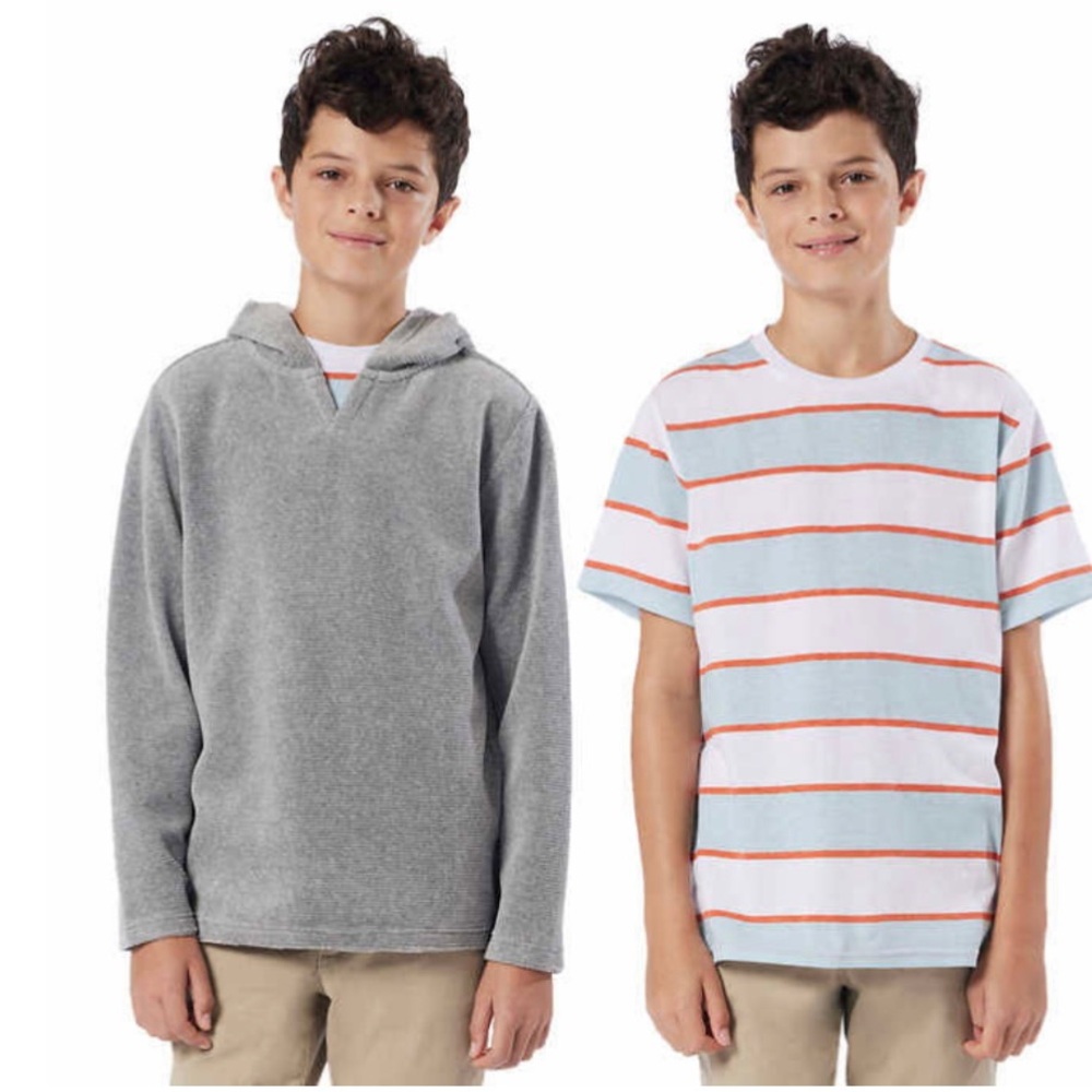 Youth Cord Hoodie & Tee Set